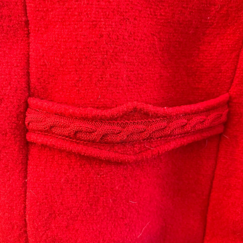 Geiger Red Wool Jacket - image 3